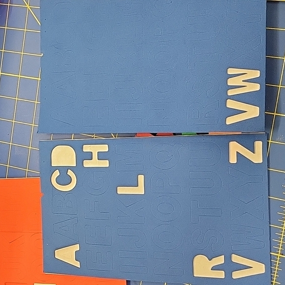 Scrapbook Foam Letters Snowmen Car Tree #s Bike Race Flag Stars Happy Holiday - Picture 5 of 6